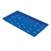 Polypro Shallow Tray (With Holes), Blue – 4 Count