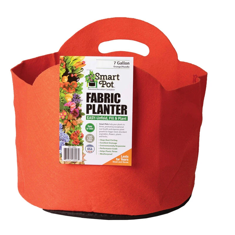 Smart Pot® Vivid Color, Mandarin Orange – 7 Gal. 1 Smart Pot® Vivid Color, Mandarin Orange – 7 Gal.
